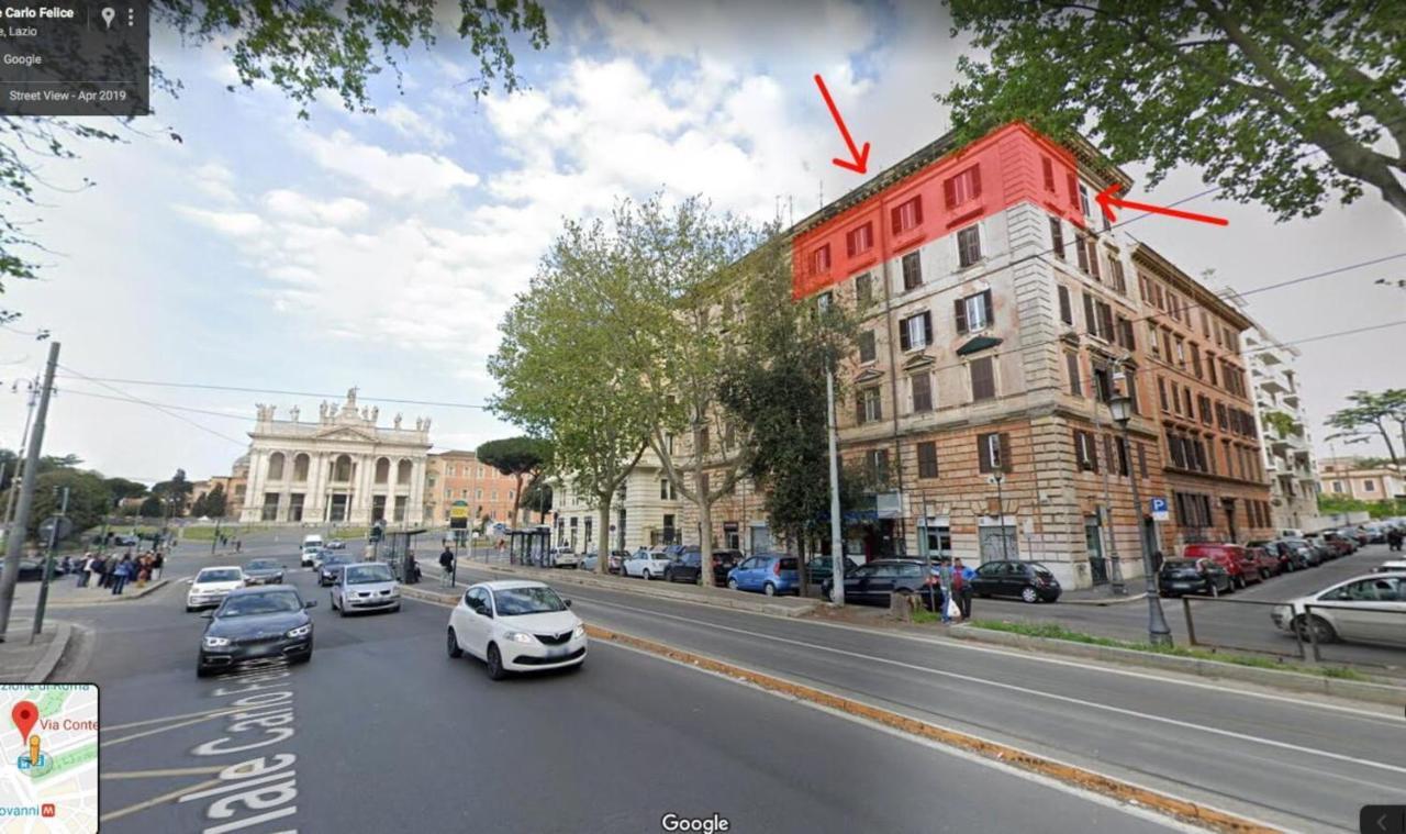 Attico In San Giovanni Laterano Róma Kültér fotó